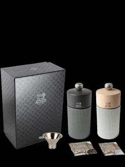 Peugeot Saveurs Line Carbon & Natural Gift Set Bundle^ Salzmühlen|Pfeffermühlen