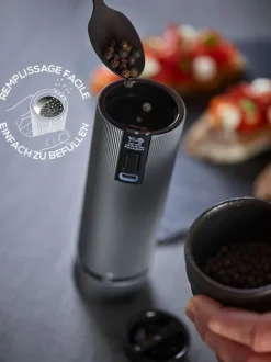 Peugeot Saveurs Line Electric^ Hobbyköche & Feinschmecker|Salzmühlen