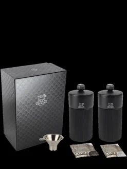 Peugeot Saveurs Line Matt Black Gift Set Bundle^ Salzmühlen|Pfeffermühlen