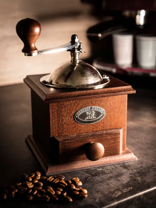 Peugeot Saveurs ^ Manuelle Kaffeemühlen