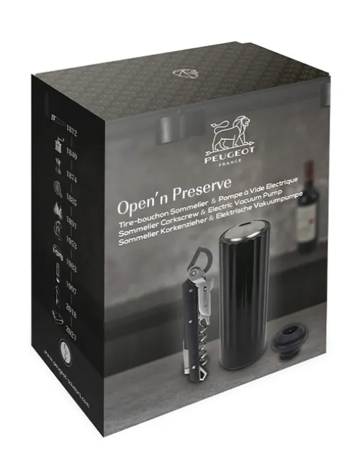 Peugeot Saveurs Open'n Preserve^ Weinliebhaber|Wein- Und Champagnerzubehör