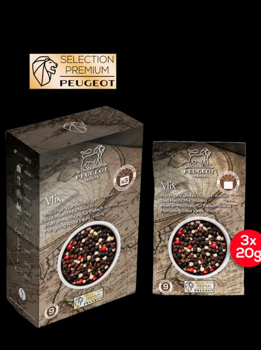 Peugeot Saveurs Premium Pepper Selection 3^ Gewürze